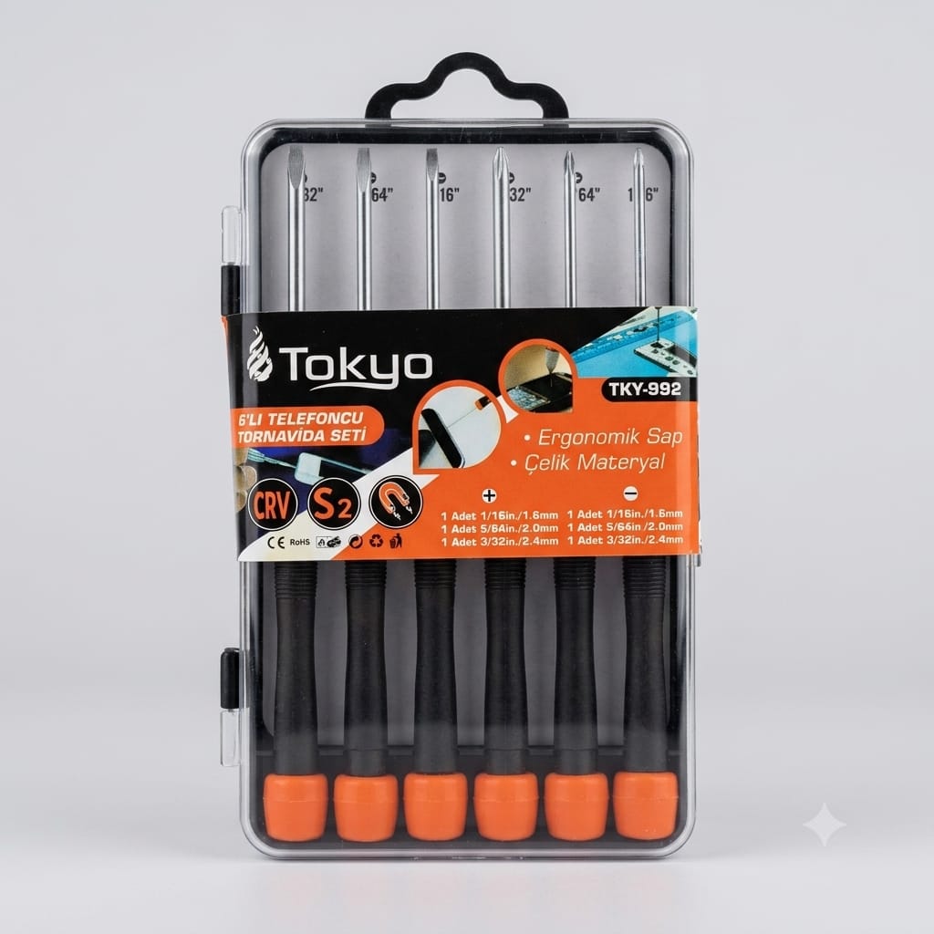 Tokyo 6-Piece Precision Screwdriver Tool Kit