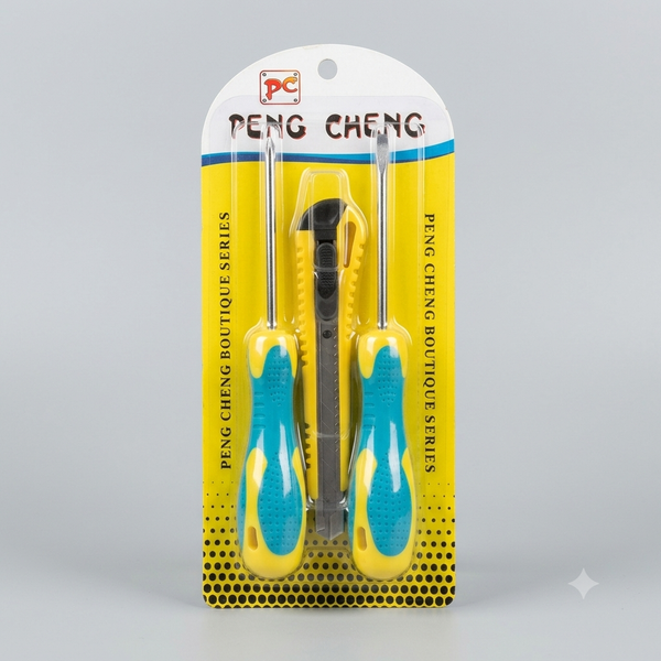 Screwdriver & Cutter Tool Set