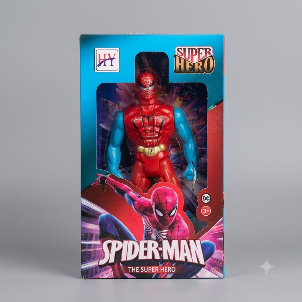 Kids Spider-Man Poseable Action Figure