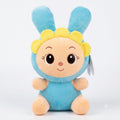 Cute Blue Bunny Cartoon Stuffed Plush Toy for Kids
