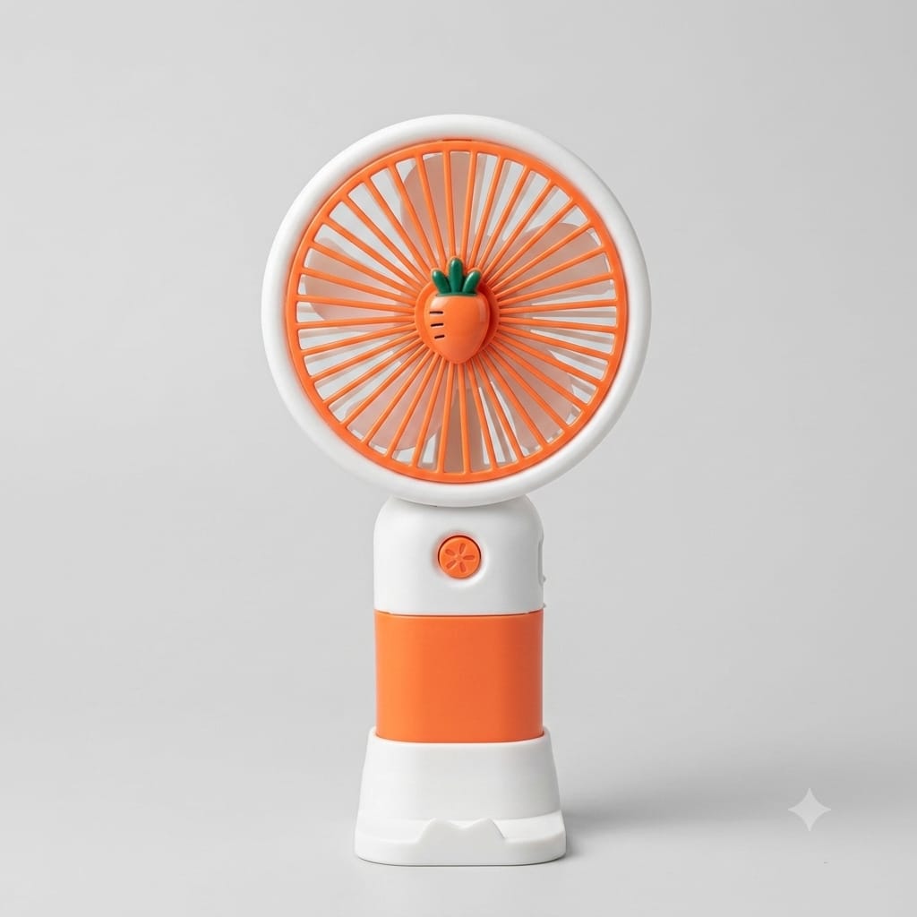 Mini Carrot Handheld Fan