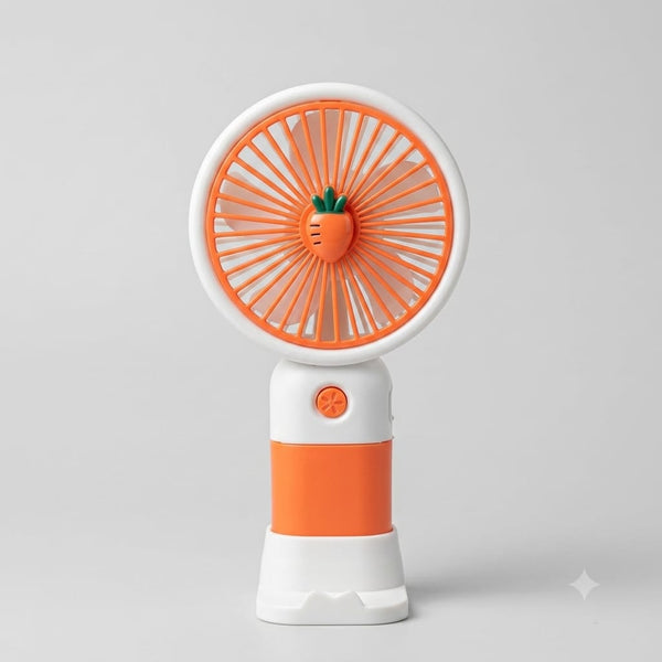 Mini Carrot Handheld Fan