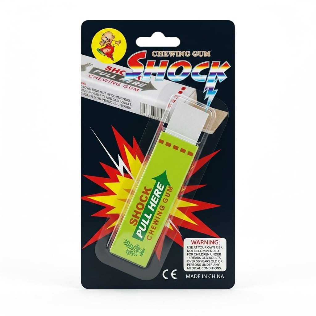 Shock Chewing Gum Prank Toy Set