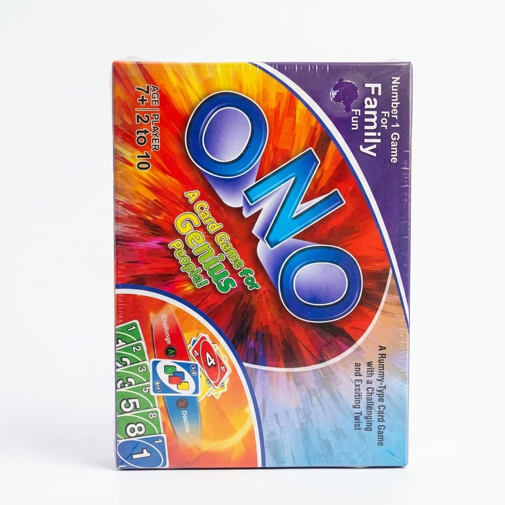 Classic UNO Playing Card Game for Family & Kids