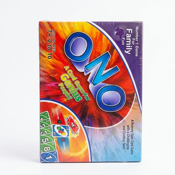 Classic UNO Playing Card Game for Family & Kids