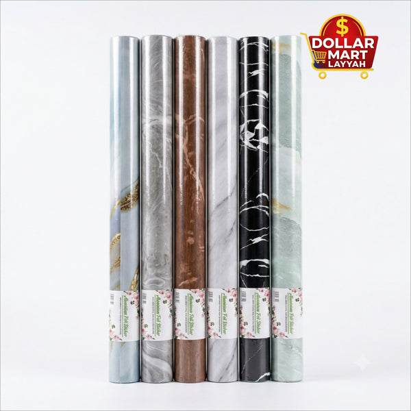 Marble Aluminium Foil Self-Adhesive Sticker Roll