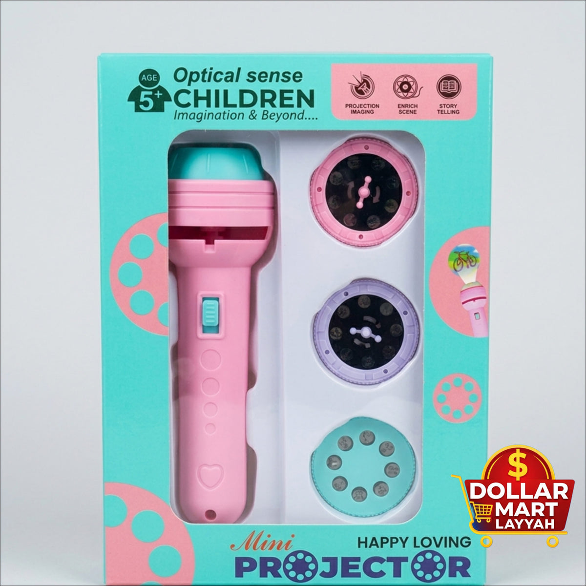Kids Mini Story Projector Torch