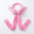 Cute Bunny Ear Moving Plush Earmuffs