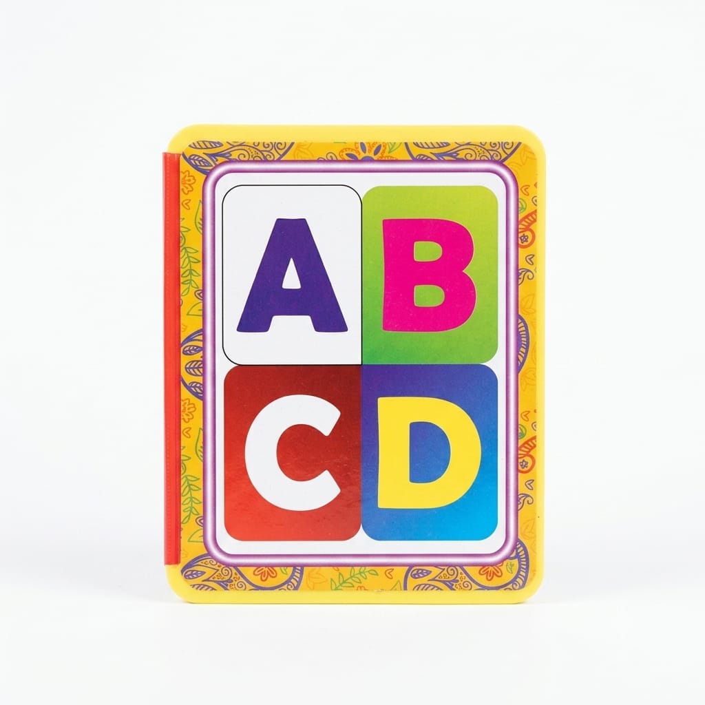 Kids Educational English Alphabet ABCD Board Book
