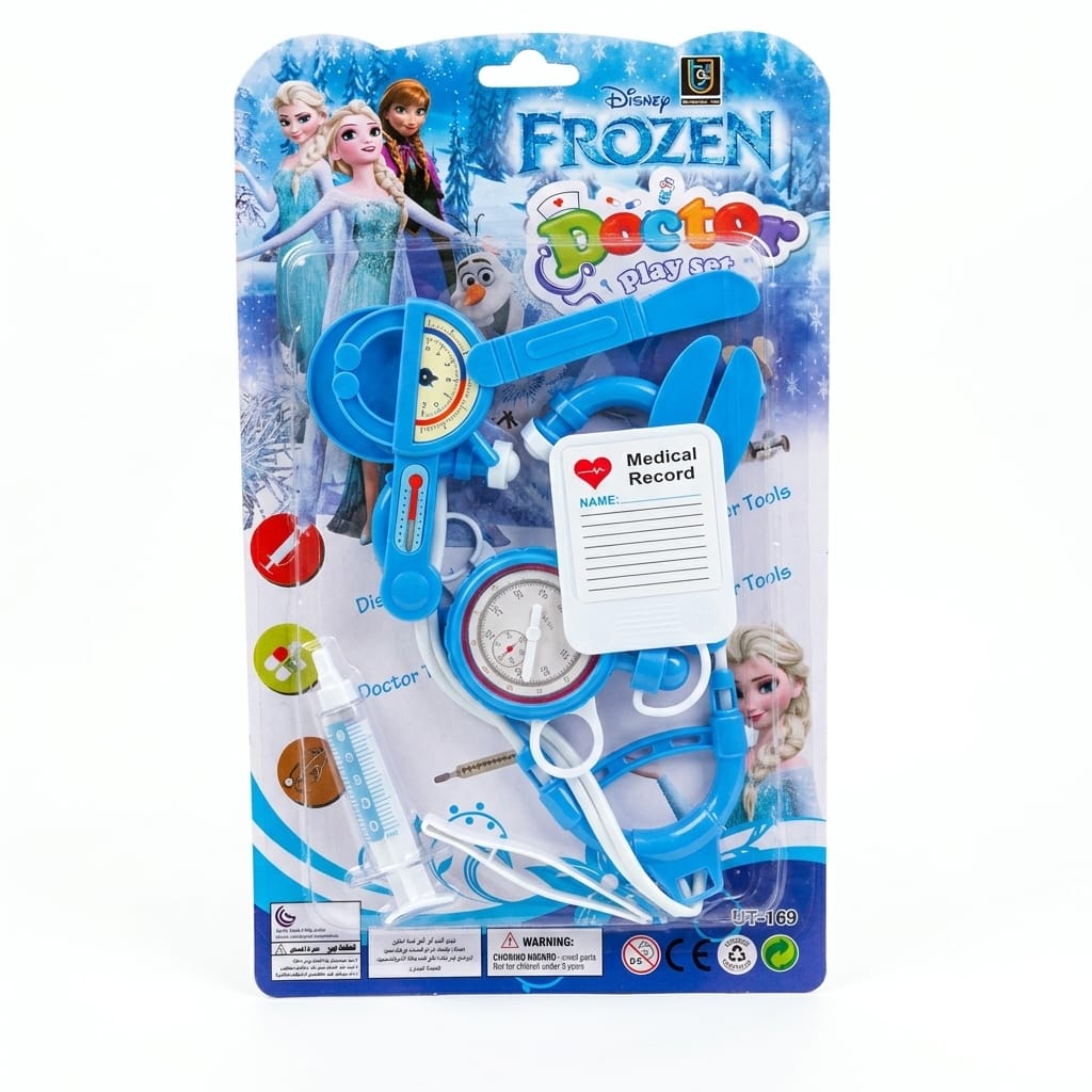 Frozen Theme Blue Doctor Play Set for Kids
