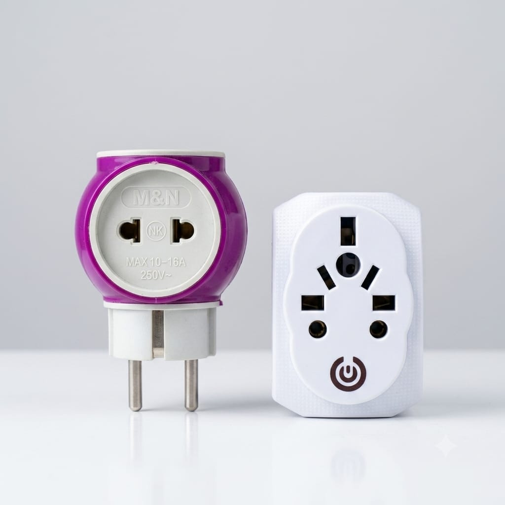Universal Multi-Plug Travel Power Adapter