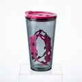 Pink Dual-Sip Travel Tumbler
