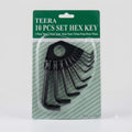 Metric L-Shape Hex Key Set (1.5mm–10mm)