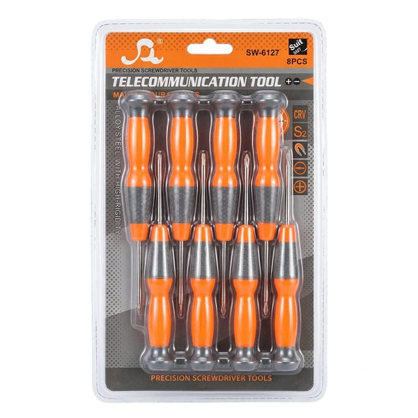 8-Piece Precision Screwdriver Set for Mobile & Electronics Repair