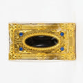 Golden Decorative Tissue Box Holder